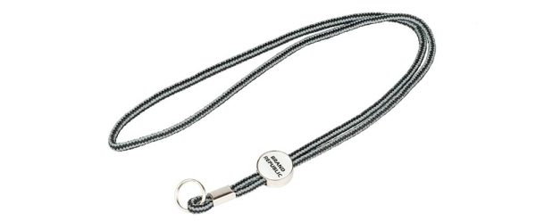 Laccio Tessuto Reflective Cursore ed Etichetta