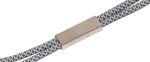 Laccio Tessuto Reflective Cursore Metallo - immagine 2